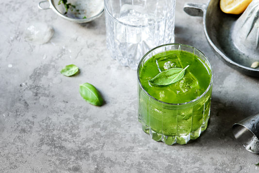gin cocktail recipe photography basil smash distillery mixologist drinks cheers styling