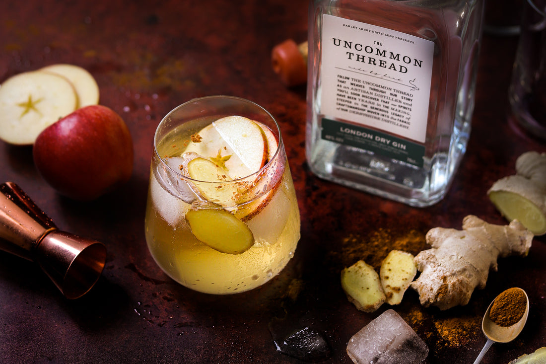 autumn gin fizz cocktail warming ginger beer cider drinks photography styling cheers mixology mixologist bar wine